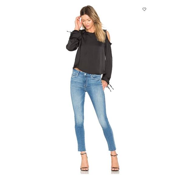 MOTHER 'Looker' Ankle Fray Jeans in BIRDS OF PARADISE (24) - Picture 1 of 4